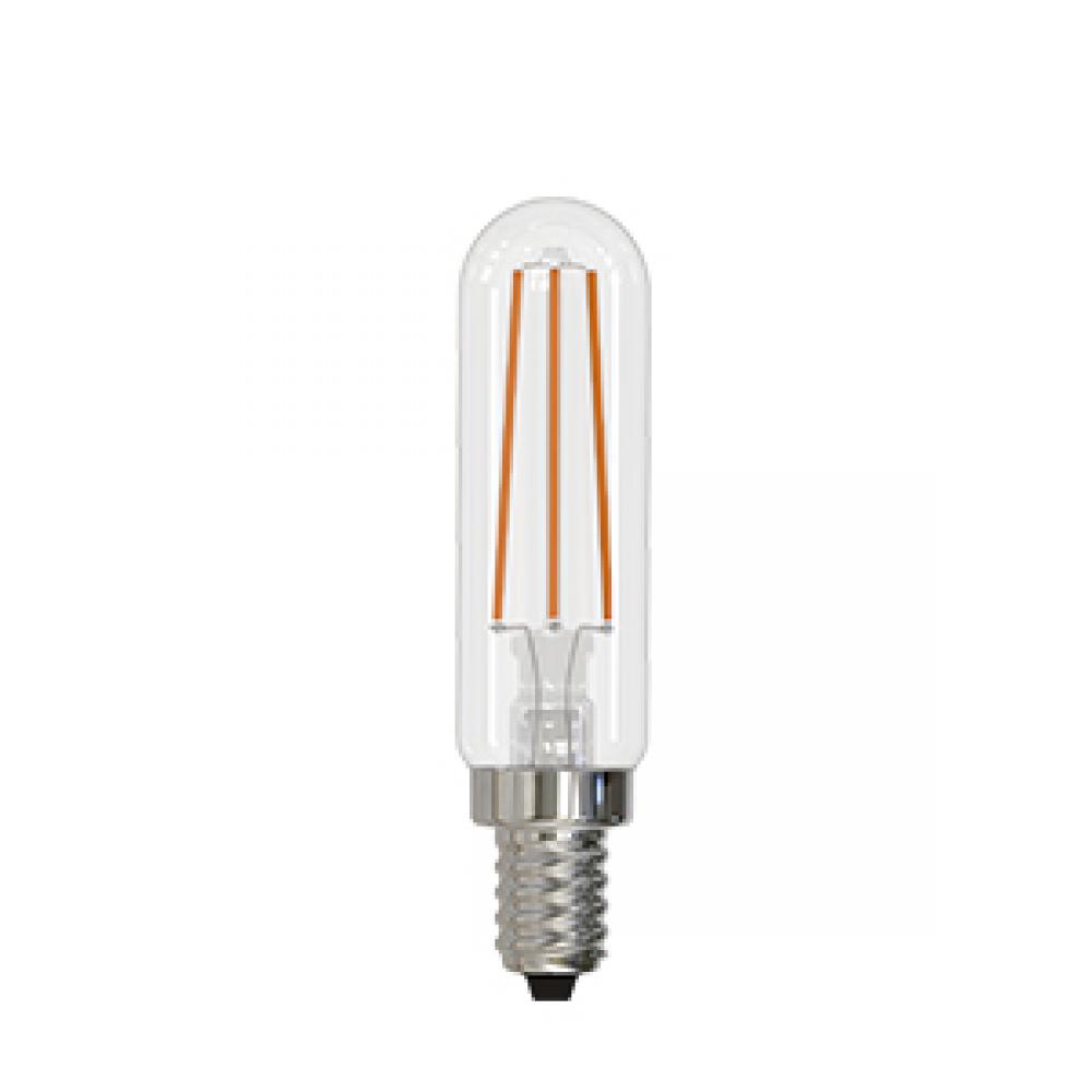 LED Filament Lamp T6 S3 E12 Base 4.5W 320Â° 120V 40K Clear Vertical Dim 4 50LM Standard