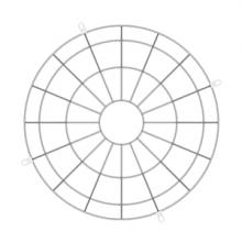 Stanpro (Standard Products Inc.) 70440 - STAINLESS STEEL WIREGUARD 200-240W FOR L1RVH, L1RUH