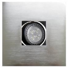 Stanpro (Standard Products Inc.) 62716 - RECESSED FIXTURES / TRIMS / SQUARE / SATIN CHROME / 50W