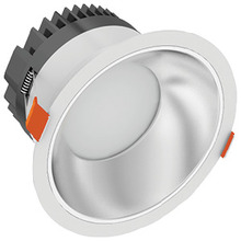 Stanpro (Standard Products Inc.) 64789 - VELOCE 8IN 26W 120-277V 4000K 70Â° SILVER BAFFLE FROSTED ROUND 2490lm