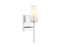 Savoy House Meridian CA M90115CH - 1-Light Wall Sconce in Chrome