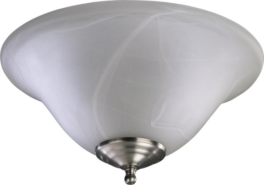 FAUX ALAB LED BWL-STN/WH