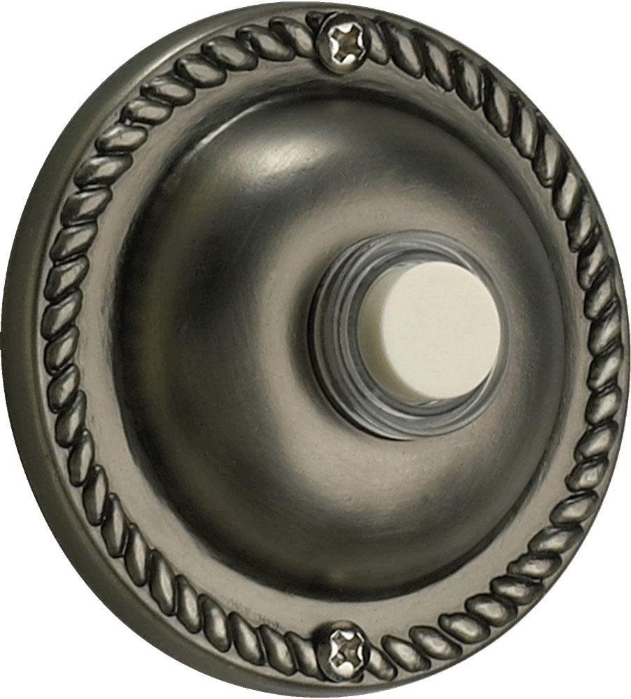 TRADITIONAL ROUND BTN - Antique Silver