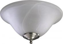 Quorum 1166-801 - FAUX ALAB LED BWL-STN/WH
