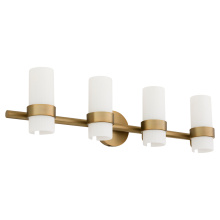 Quorum 5169-4-47 - SOJOURN 4 LIGHT VANITY - BRUSHED BRASS