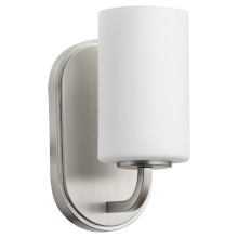 Quorum 5307-1-65 - RUTHERFORD 1 LIGHT WALL MOUNTT - SATIN NICKEL