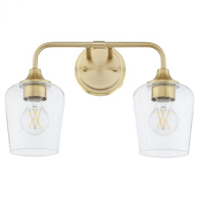 Quorum 5313-2-80 - Raymond 2 Light Vanity, Aged Brass