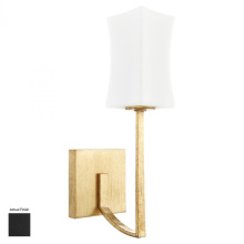 Quorum 581-1-59 - Ayala 1 Light Wall Mount, Matte Black