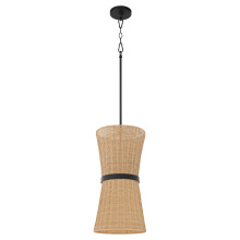 Quorum 6123-2-59 - FAIRVIEW 2 LIGHT PENDANT - MATTE BLACK