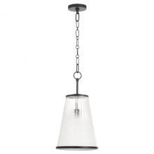 Quorum 8238-13-59 - Providence 13 inches Pendant, Matte Black