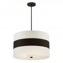 CRYSTORAMA 297-DB - Libby Langdon Grayson 5 Light Dark Bronze Chandelier