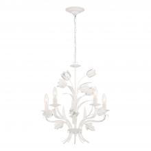 CRYSTORAMA 4815-WW - Southport 5 Light Wet White Chandelier