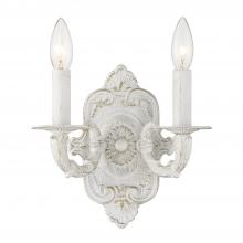 CRYSTORAMA 5122-AW - Paris Market 2 Light Antique White Sconce