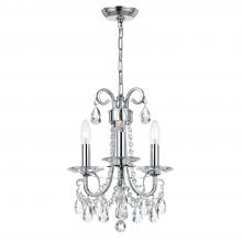 CRYSTORAMA 6823-CH-CL-MWP - Othello 13'' Polished Chrome Chandelier