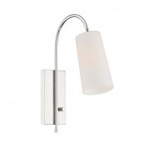 CRYSTORAMA ALX-4501-PN - Alexa 1 Light Polished Nickel Task Sconce