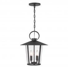 CRYSTORAMA AND-9204-CL-MK - Andover 4 Light Matte Black Outdoor Pendant