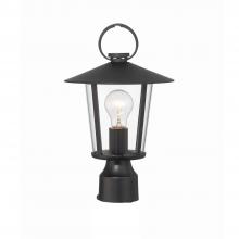 CRYSTORAMA AND-9207-CL-MK - Andover 1 Light Matte Black Outdoor Post