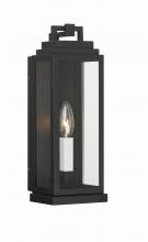 CRYSTORAMA ASP-8911-MK - Aspen 1 Light Matte Black Outdoor Sconce