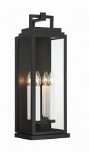 CRYSTORAMA ASP-8914-MK - Aspen 4 Light Matte Black Outdoor Sconce
