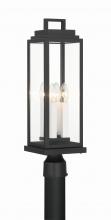 CRYSTORAMA ASP-8919-MK - Aspen 4 Light Matte Black Outdoor Post