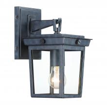 CRYSTORAMA BEL-A8061-GE - Belmont 1 Light Graphite Outdoor Sconce