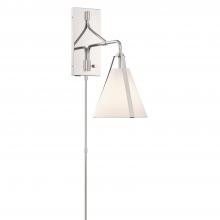 CRYSTORAMA FUL-901-PN - Fulton 1 Light Polished Nickel Task Sconce