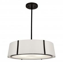 CRYSTORAMA FUL-907-BK - Fulton 6 Light Matte Black Chandelier