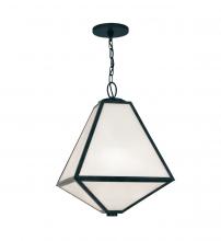 CRYSTORAMA GLA-9705-OP-BC - Brian Patrick Flynn Glacier 3 Light Black Charcoal Outdoor Pendant