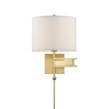 CRYSTORAMA MAR-A8031-AG - Marshall 1 Light Aged Brass Task Sconce