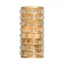 CRYSTORAMA MER-4862-GA - Meridian 4 Light Antique Gold Sconce