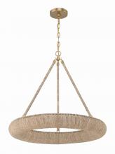 CRYSTORAMA OAK-7536-SG - Oakley Integrated LED Soft Gold Chandelier