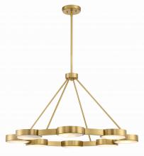 CRYSTORAMA ORS-738-MG-ST - Orson 8 Light Modern Gold Chandelier