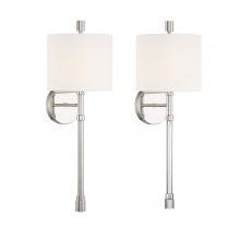 CRYSTORAMA RAC-A3501-PN - Rachel 1 Light Polished Nickel Sconce