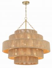 CRYSTORAMA SHY-10909-SG - Shyla 20 Light Soft Gold Chandelier