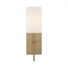 CRYSTORAMA VER-241-AG - Veronica 1 Light Aged Brass Sconce