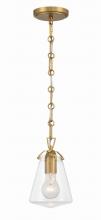 CRYSTORAMA VSS-7002-LG - Voss 1 Light Luxe Gold Mini Pendant