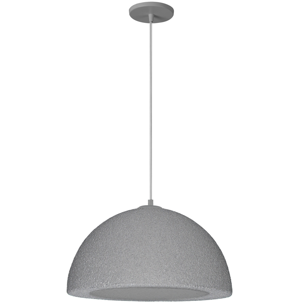 1 Light Pendant, Grey