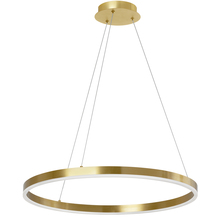 Dainolite CIR-2434C-AGB - 30W Chandelier, AGB w/ FR Acrylic Diffuser