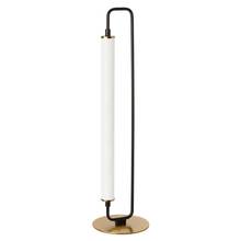 Dainolite FYA-2620LEDT-MB-AGB - 13W Table Lamp, MB & AGB w/ WH Acrylic