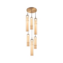Matteo Lighting C30606MBSM - Bambu Pendant
