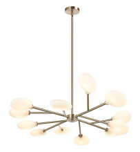 Matteo Lighting C33712CG - Peony Pendant Champagne Gold