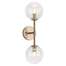 Matteo Lighting W81702AGCL - Novo Wall Sconce