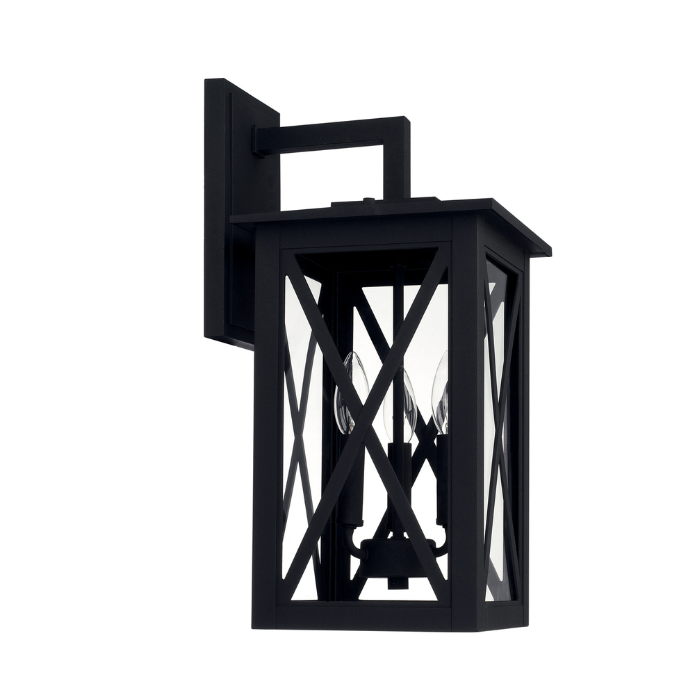 Three Light Outdoor Wall Lantern