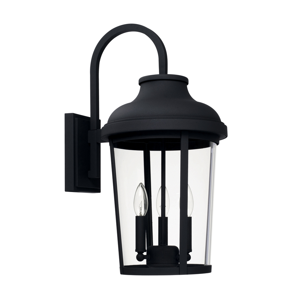 Three Light Outdoor Wall Lantern