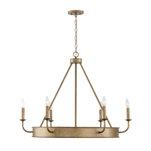 Capital Canada 449261ML - 6 Light Chandelier