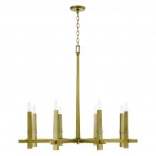 Capital Canada 449681AD - 8-Light Chandelier