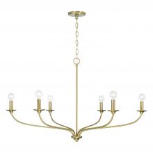 Capital Canada 449961MA - 6-Light Chandelier