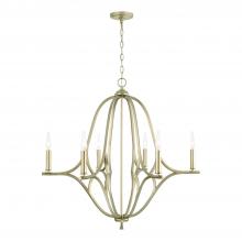 Capital Canada 450061BS - 6-Light Chandelier