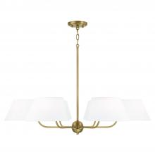 Capital Canada 450461AD - 6-Light Chandelier