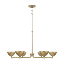 Capital Canada 458561FT - 6 Light Chandelier